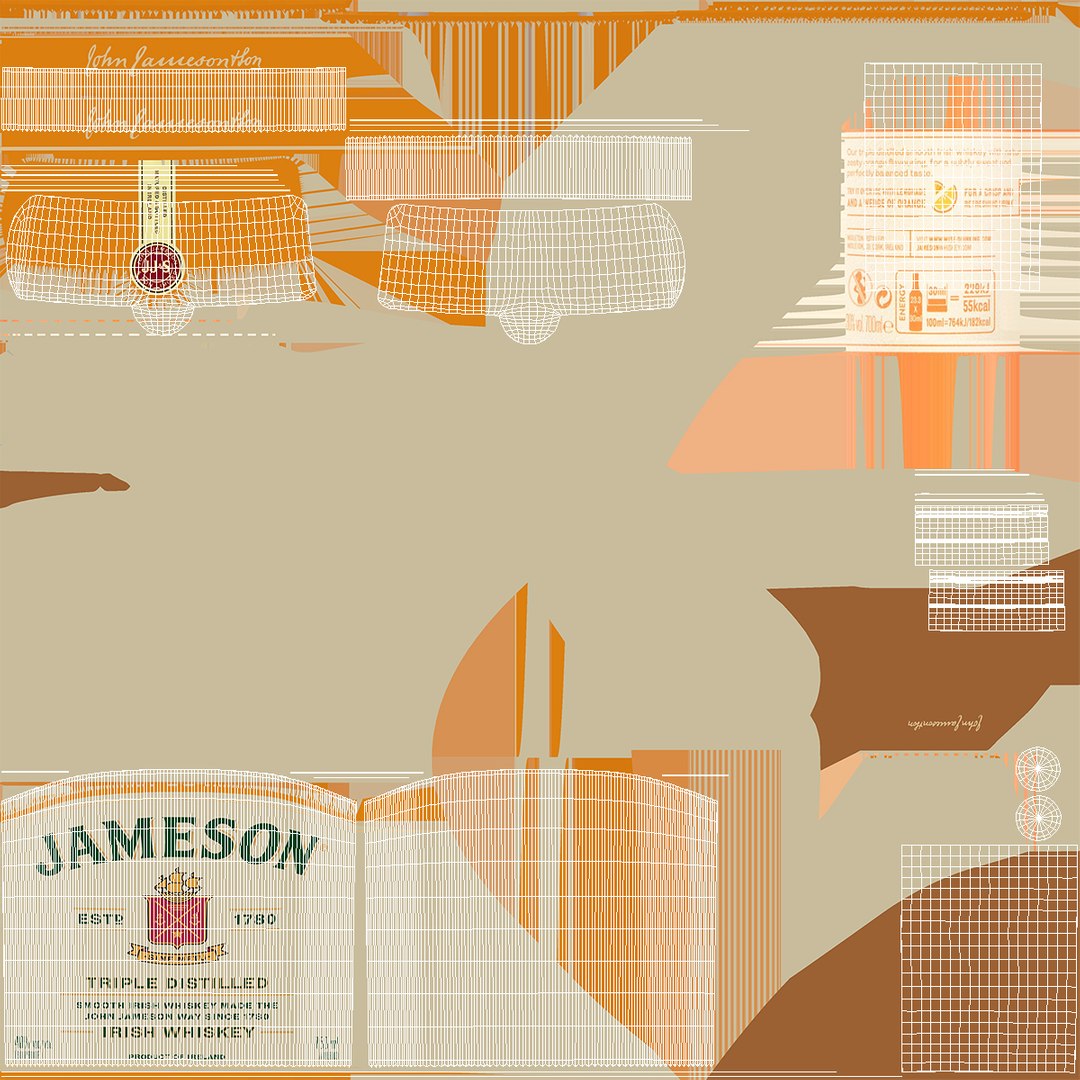 3D Jameson Triple Distilled Irish Whiskey https://p.turbosquid.com/ts-thumb/po/ZctEuB/R2/jameson_triple_distilled_irish_whiskey_012/jpg/1769472575/1920x1080/fit_q87/f16bd6315468762c6a1411746c687b14037fce61/jameson_triple_distilled_irish_whiskey_012.jpg