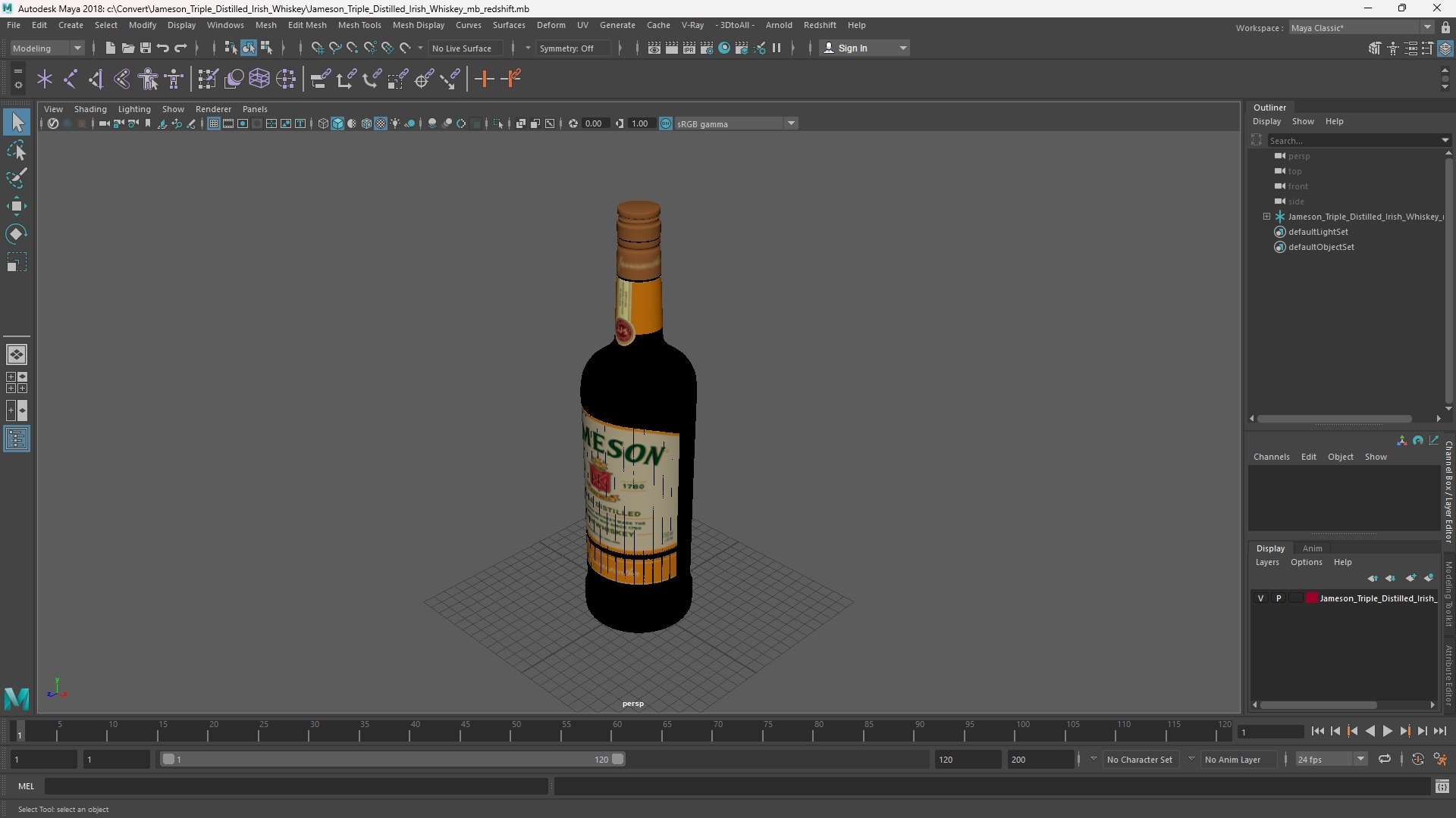 3D Jameson Triple Distilled Irish Whiskey https://p.turbosquid.com/ts-thumb/po/ZctEuB/az/jameson_triple_distilled_irish_whiskey_1002/jpg/1769472591/1920x1080/fit_q87/0ebebf829e2ee4a276c80e2c008eeebc1724c92f/jameson_triple_distilled_irish_whiskey_1002.jpg
