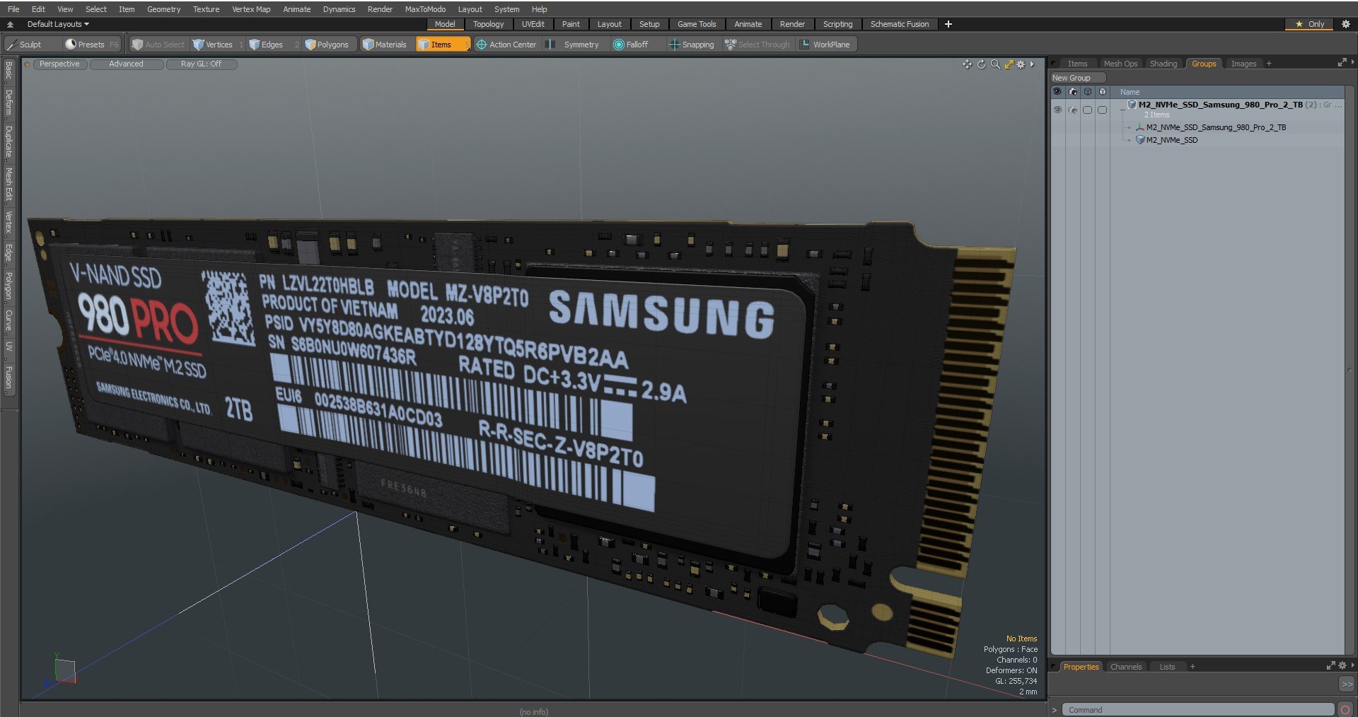 M2 NVMe SSD Samsung 980 Pro 2 TB 3D model https://p.turbosquid.com/ts-thumb/po/afUbAq/Mw/m2nvmessdsamsung980pro2tb3dmodel023/jpg/1698541431/1920x1080/fit_q87/4db8a5ffa153fdbdd1cd08a99c1b104d877928d4/m2nvmessdsamsung980pro2tb3dmodel023.jpg