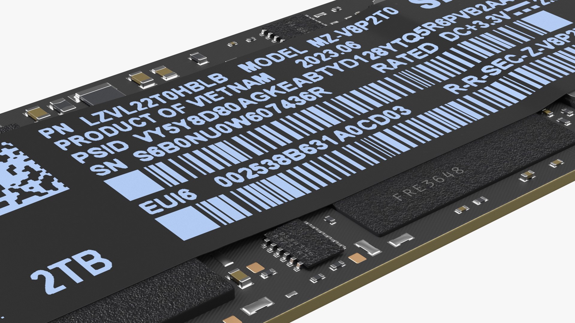 M2 NVMe SSD Samsung 980 Pro 2 TB 3D model https://p.turbosquid.com/ts-thumb/po/afUbAq/tI/m2nvmessdsamsung980pro2tb3dmodel015/jpg/1698541405/1920x1080/fit_q87/bf392dc16c047aff7dbc5312b9ac551647ad8e6f/m2nvmessdsamsung980pro2tb3dmodel015.jpg