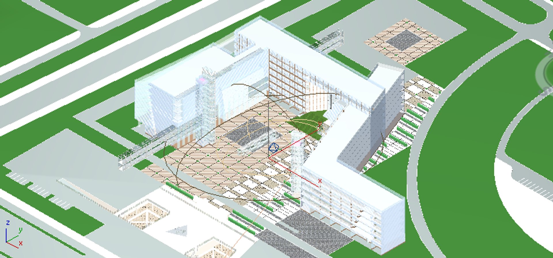 3d Model Of Commerce Building