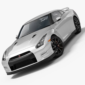 3d nissan gt-r 2014