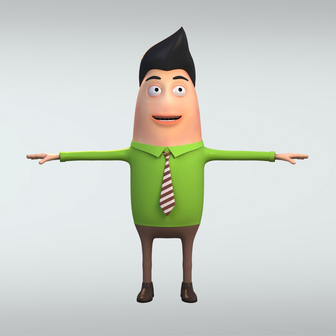 3d cartoon george