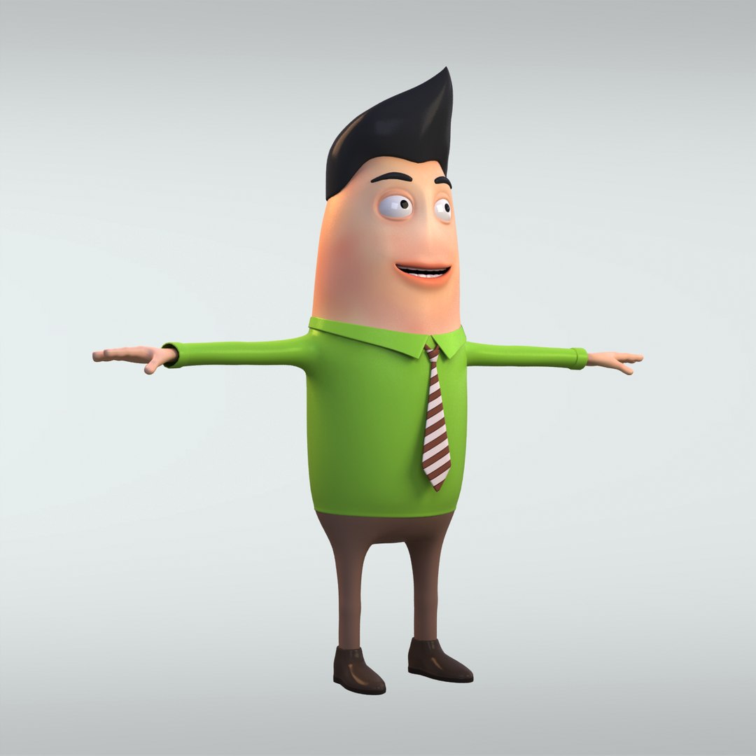 3d cartoon george