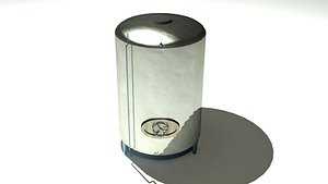 Wine juice tank 5000 liter 3D model