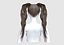 coletas cabello femenino
