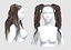 coletas cabello femenino