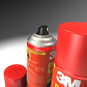 3m spraymout red 3d model