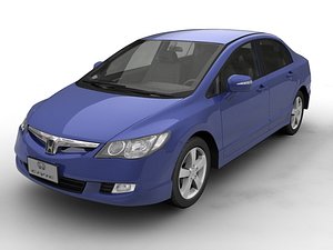 3dsmax honda civic