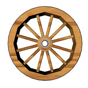 wooden wheel