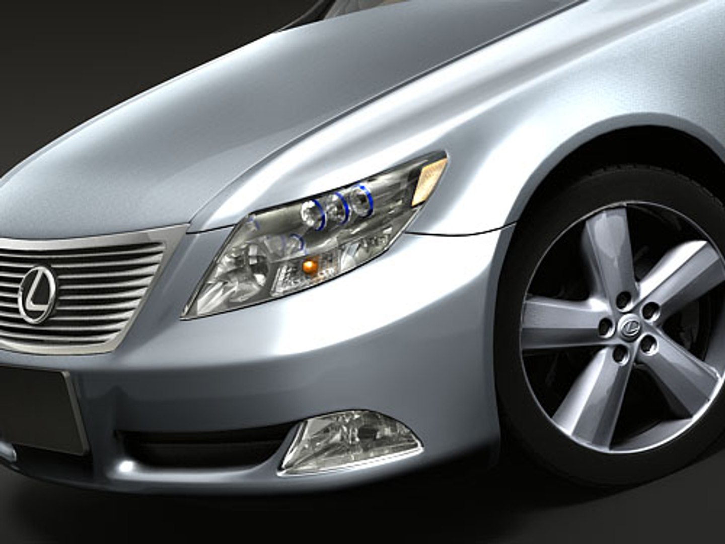 3dsmax Lexus Ls600 Ls 600