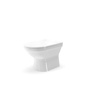toilet bowl 3D model