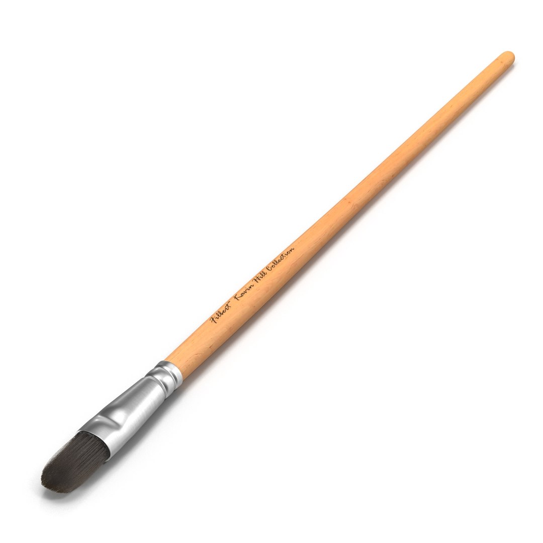 3d paint brush filbert fur hair https://p.turbosquid.com/ts-thumb/pp/7KxkS9/yGenpDCb/3dmodelofpaintbrushfilbertwithfur08/jpg/1444238011/1920x1080/fit_q87/8ac725f6765fcb7e0c2735cdddea0938ba9ef101/3dmodelofpaintbrushfilbertwithfur08.jpg