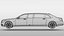 mercedes maybach pullman guard 3d model