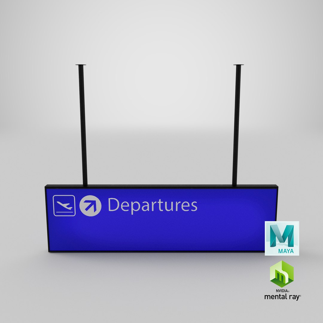 3D airport departure sign https://p.turbosquid.com/ts-thumb/pp/ETespw/7ehuFPDy/render.0001/png/1523894194/1920x1080/fit_q87/0b6ce2321328abeaecafa593cda658be6552a5e4/render.0001.jpg