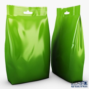 3d model food packaging v 17