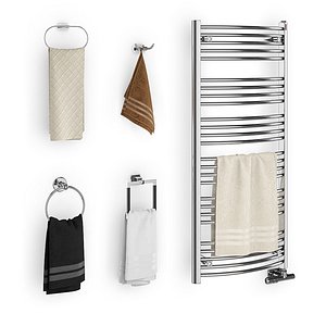 Set of towels for bathroom set 02