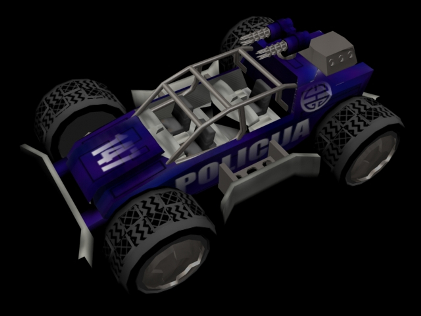 free buggy 3d model