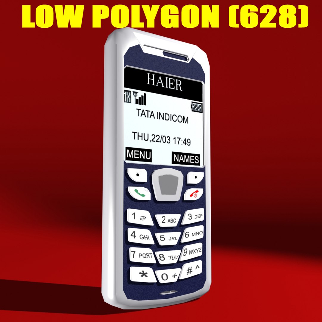 3d Cell Phone Model