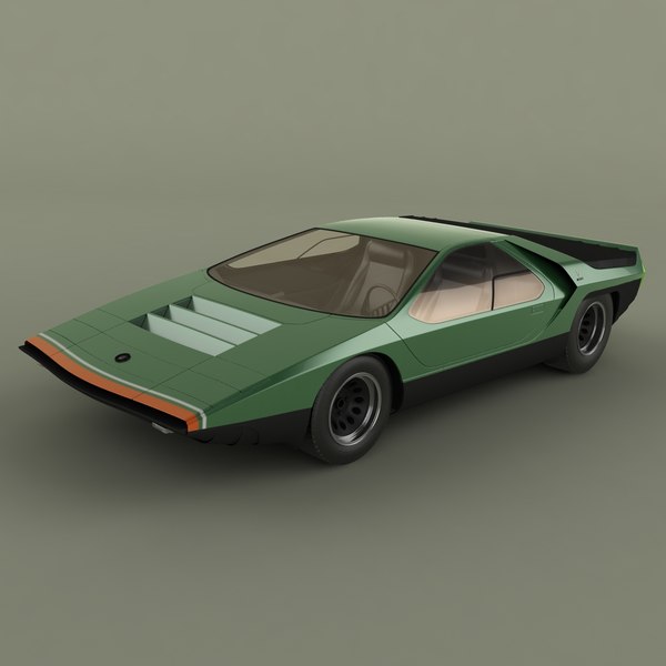 3d model alfa romeo carabo