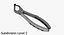 3D extracting forcep