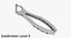 3D extracting forcep