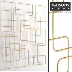Squares Wall Decoration
