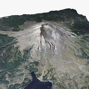 Mt Saint Helens 3D