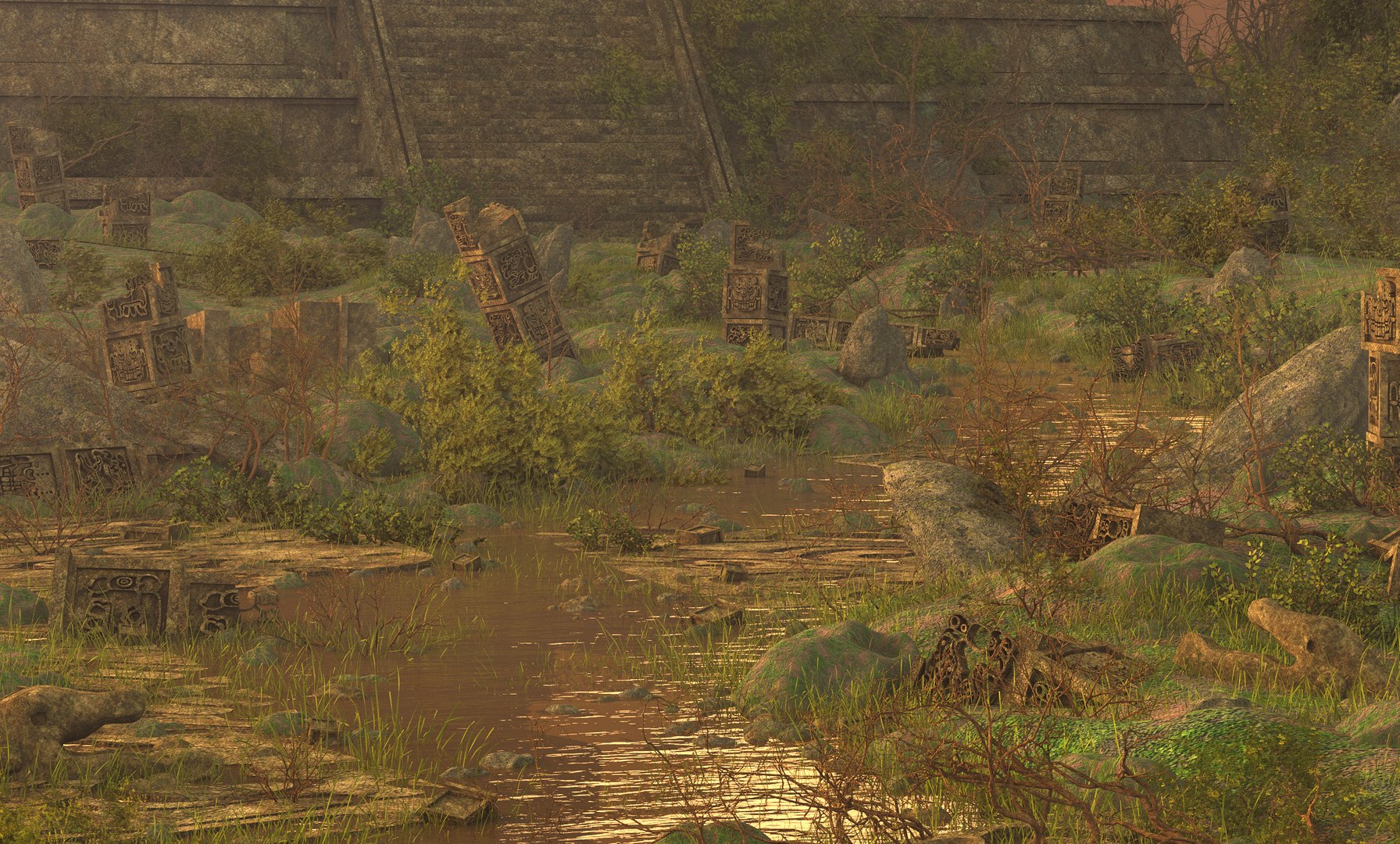 Fantasy Pyramid Ruins Environment 3D https://p.turbosquid.com/ts-thumb/pq/9zDGxv/tZ/aztec12/jpg/1630165661/1920x1080/fit_q87/9b0bd56f268bb04c19b789144d247595d744c37d/aztec12.jpg