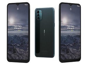 Nokia G21 Blue Low Poly 3D