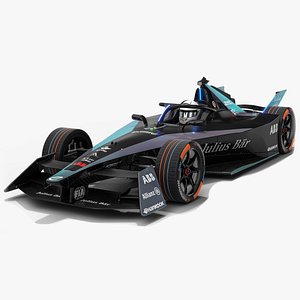 3D Formula E Gen3 Season 2024 Show Car model