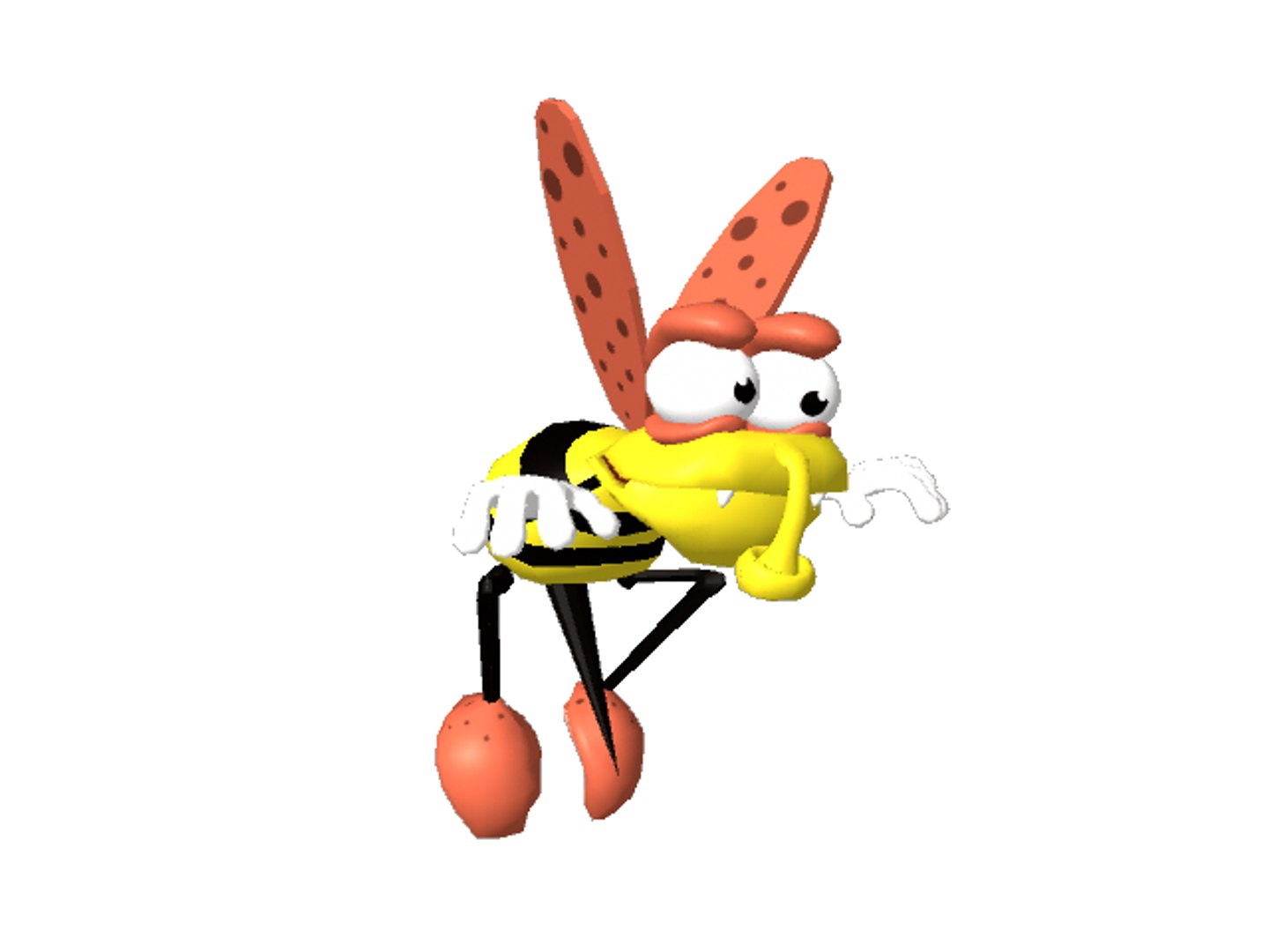 Cartoon Bug 3D Model - TurboSquid 1200907