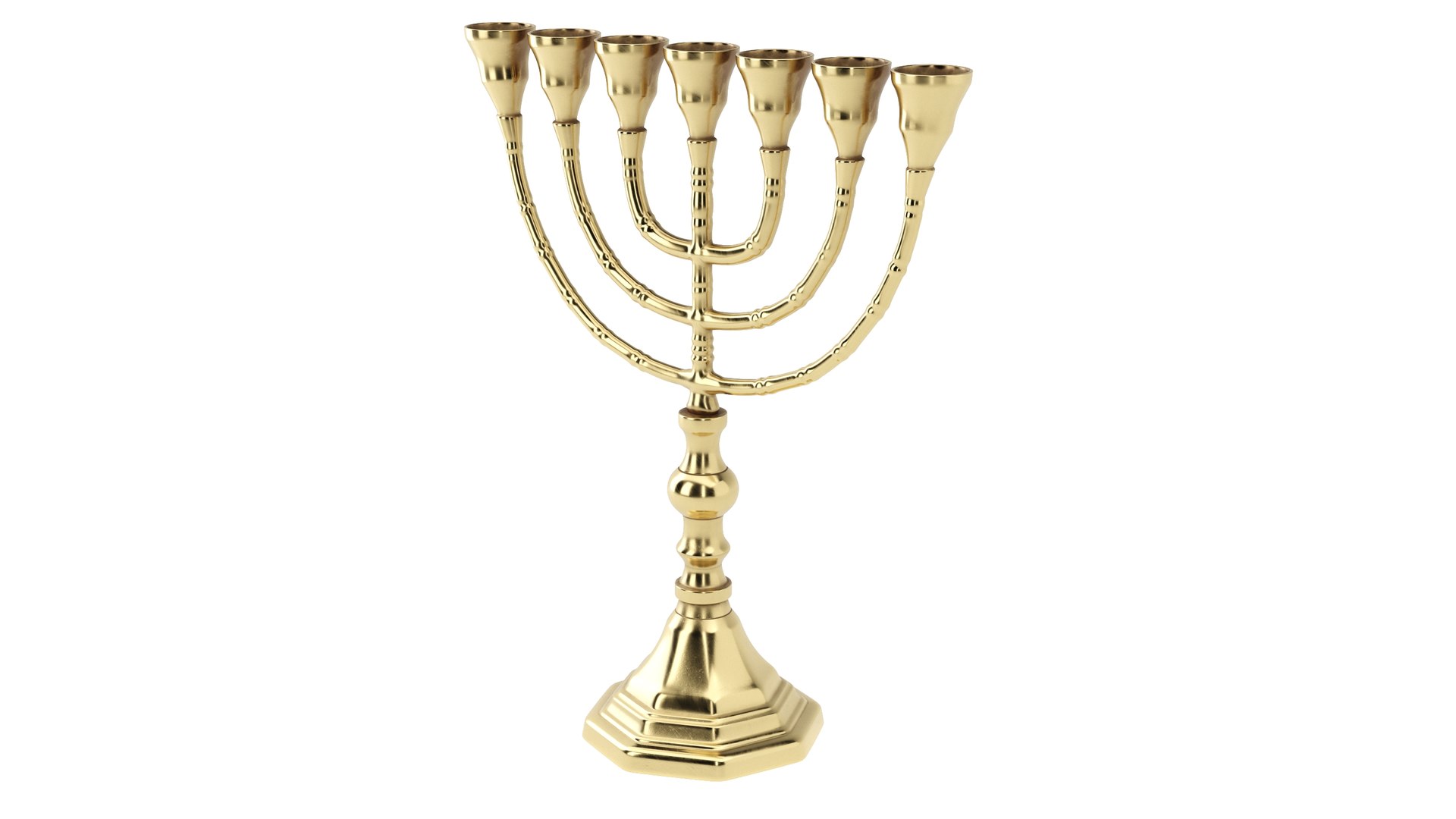 3D Menorah Model - TurboSquid 2458176