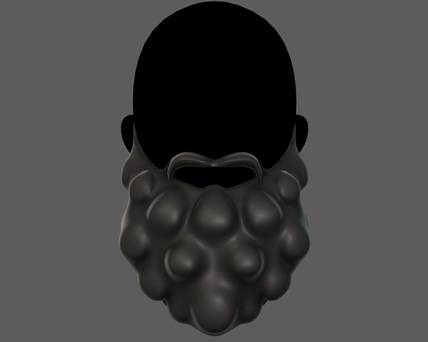 3D Beard Models TurboSquid