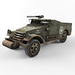 Half-track M3 scout