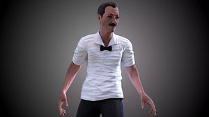 3D Boxing Referee model