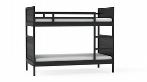 norddal bunk bed frame 3D model