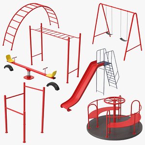 3D Playground Models Collection