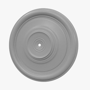 3D 3D Ceiling Sockets Gypsum Plaster DR282 model