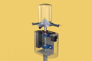 CENTRIFUGAL ROTARY FISH FEEDER SPREADER