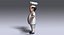 3D cartoon chef rigged character