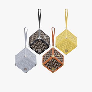 GOYARD De Trunk Bags 3D model