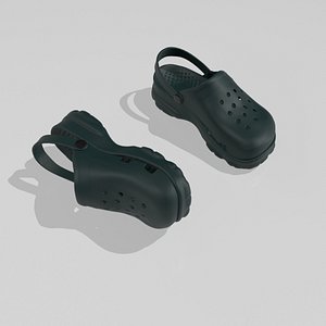 3D Clogs Sandal Sky