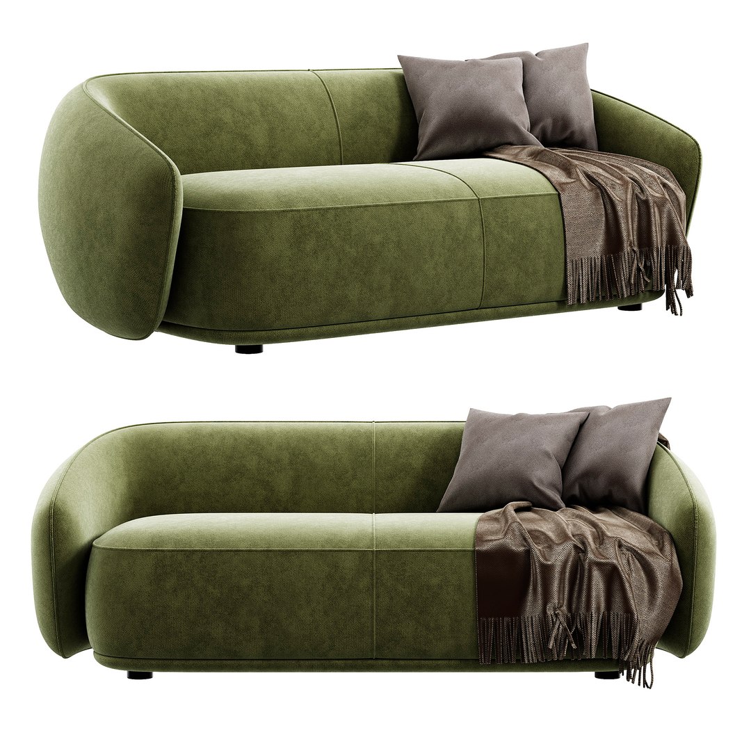 3D Rene Sofa By Meridiani Model - TurboSquid 2003704