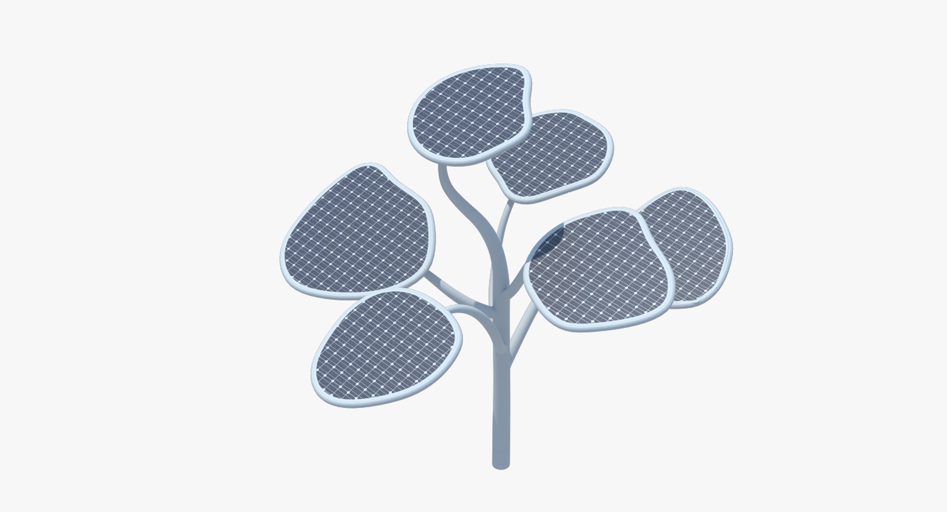 3D Solar Tree Model - TurboSquid 1239069