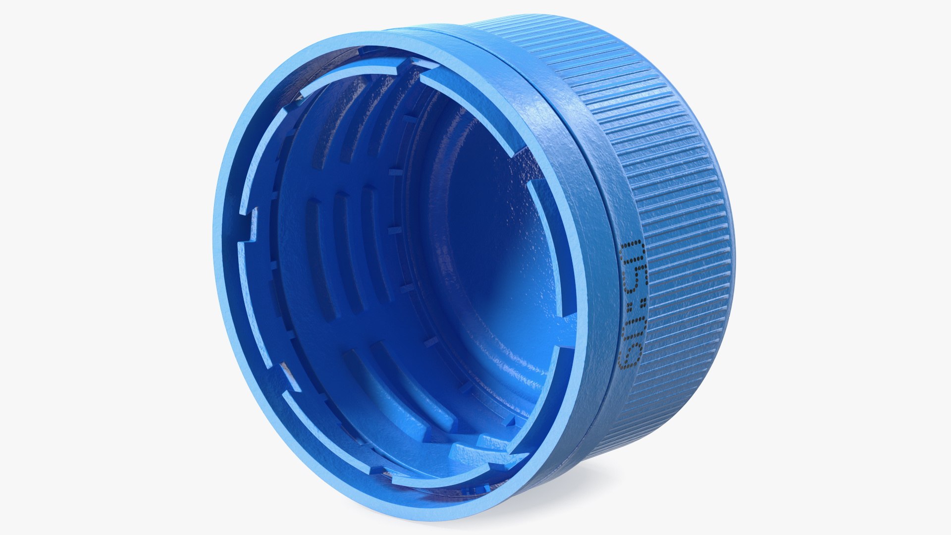 Plastic Bottle Cap 3D model preview