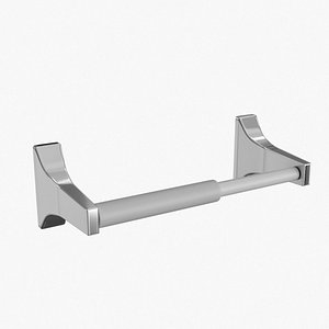 3D model Rrushed Chrome Paper Holder