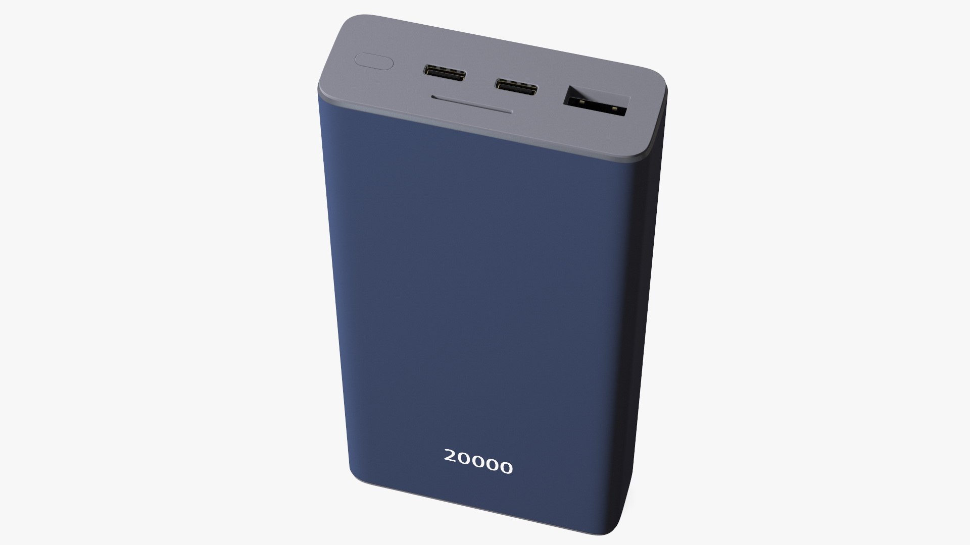 Fast Charging Power Bank 20000mAh 3D model preview