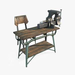 Modern tool Cross flat nose pliers 3D model