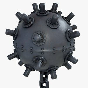 3D model underwater modular pbr